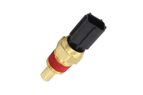 Engine Coolant Temperature Sensor For Jeep Wrangler Cherokee And Other Dodge Chrysler Cars Reliable Plug And Play Replacement To Keep Your Temp Gauge Honest Prevent Overheating And Boost Engine Performance brass threaded sensor with black connector