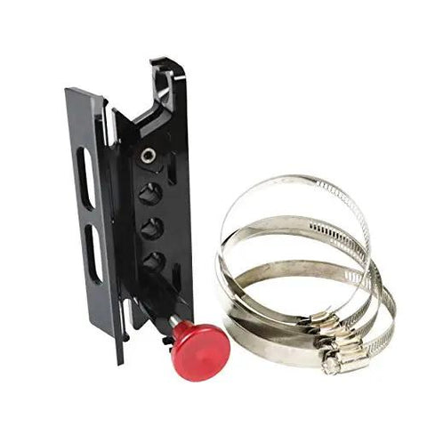 Rock Solid Quick Release Adjustable Aluminum Fire Extinguisher Mount For Jeep Wrangler And Ford Bronco Roll Bar Keeps Your Adventure Rig Safe Without Any Fuss Or Hassle