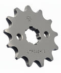 13 Tooth Steel Front Sprocket Black 13T For Dirt Bikes And ATVs Beefy Front Gear Replacement With High Strength Steel