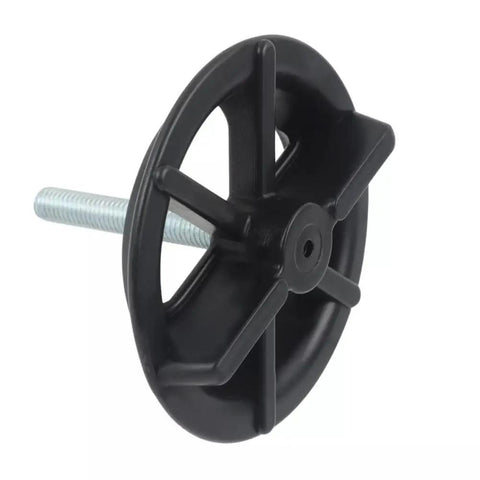 Spare Tire Hold Down Retainer Clamp Compatible With Hyundai Venue 2020 2022 Elantra 2018 2020 Kia Niro 2017 2021 Forte 2013 2023 Durable OEM Style Car Tire Retaining Clip For Easy Install And Long Lasting Performance, black plastic wheel bolt visible