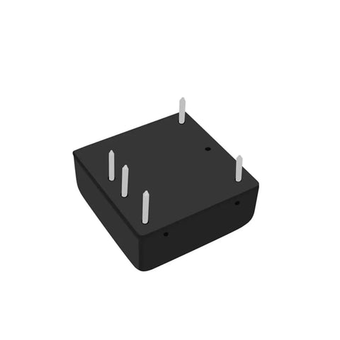 Plug And Play Dc Dc Isolated Converter Designed For Seamless Ev Charging Applications With Steady 48V Input Delivering Sweet 3V 5V 9V 12V Or 24V Output On This Rock Solid 10W Switching Power Supply Module, black casing with pins.