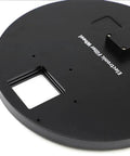 Seven Slot 50mm Aluminum Filter Wheel for Astronomy Cameras and Telescopes, Square Mount, CNC Machined, top view detail