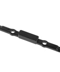 Universal Luggage Handle Replacement Button For Telescopic Suitcase Trolley Handles, black plastic, tool-free installation.