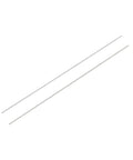 Two Piece 0.1mm And 0.2mm Tungsten Carbide Pin Gauges With Storage Box For Precision Measuring, Metalworking And Watchmaking, Sizes Marked On Pins For Fast ID, Durable High Quality Calibration Set, two pin gauges