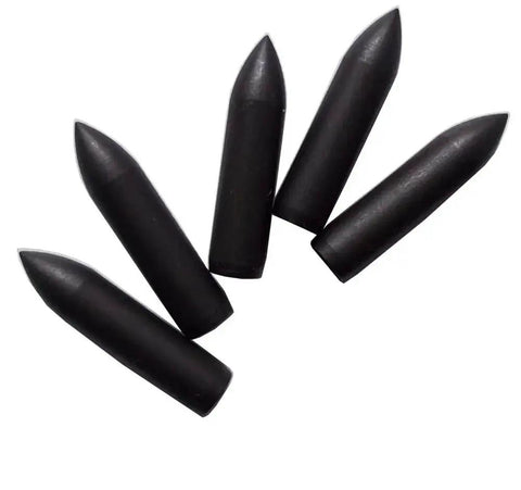 Pack Of 15 Glue On Archery Field Points For 6mm Arrows Replacement Practice Arrow Tips For Bamboo And Wood Arrows 54 Grain 3.2cm Length 7mm OD