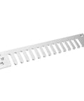 Real Deal Aluminum Dovetail Router Template Kit For Killer Box Joints And Semi Through Woodworking Tenoners This aluminum guide measures 436 mm.