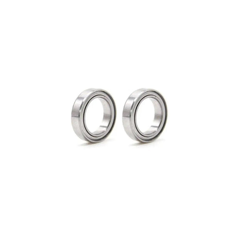 6710ZZ Ball Bearings 50x62x6mm, Double Metal Cover, pair close-up, Pro Grade, Low Friction, for DIY, Machinery, Gearheads