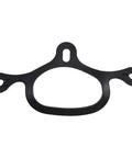 Black rubber horse riding boots spur straps with three holes, Spur Straps For Horse Riding Boots Easy To Use Rubber Tie Down Straps Keeps Spurs In Place