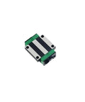 GW15CC slide block for HGR15 aluminum linear motion guide rail system, compact and precise movement for CNC builds.
