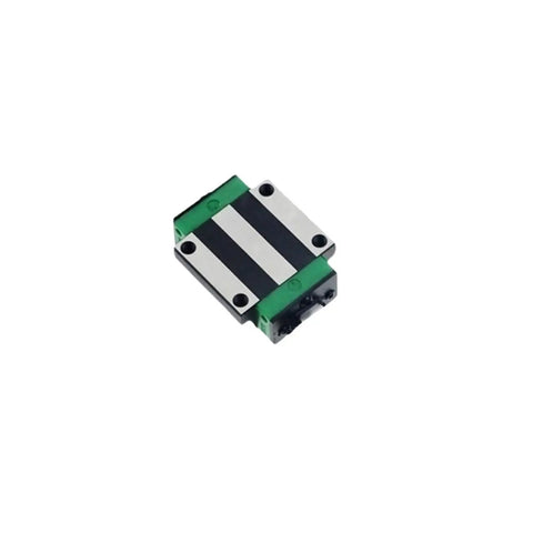 GW15CC slide block for HGR15 aluminum linear motion guide rail system, compact and precise movement for CNC builds.