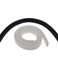 Awesome All-In-One Dryer Maintenance Repair Kit For Electric Homes Including Rear Bearing Drive Belt Pulley And Seal Felts To Fix Lethargic Machines Quick And Easy, featuring black and white sealing felts.