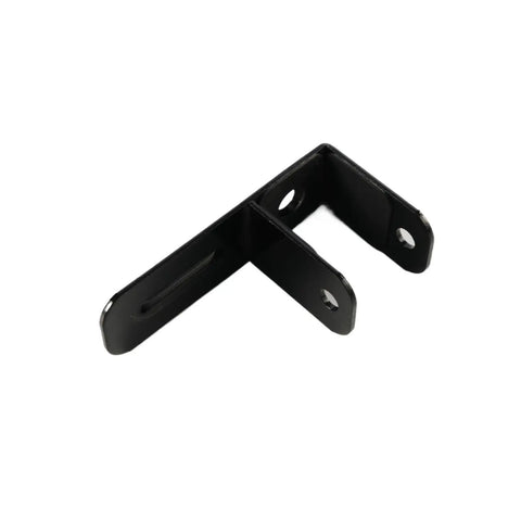 Metal bracket component from Rear Armrest With Cup Holder Installation Kit For Golf Cart Easy Install Accessory With Screws