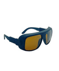 Premium Laser Safety Glasses With Hella Tough Frames Delivering Badass Protection Against 532Nm And 1064Nm Beams with yellow tinted lenses.