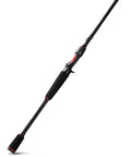 Torrent Baitcaster Rod Two Piece Portable Casting Rod showcasing IM6 carbon lightweight build for precision angling