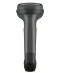 DS4608 SR Corded 1D 2D Barcode Scanner With USB Imager QR And PDF417 Decode, back view, showing handheld grip and scan head