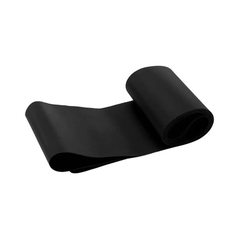 Black Rim Guard Tire Liner Tape For Mountain Bikes Stretchy 80mm By 26in PVC Inner Tube Cushion Anti Puncture Rim Strip