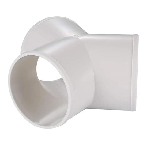 Three Way Duct Connector Duct Splitter For Exhaust Fans And Dryer Vents 4 Inch Diameter Y Shape Built Tough From Premium PP Plastic