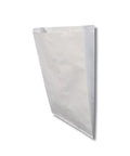 Flat White Kraft Paper Bags For Merchandise, Eco Friendly Recyclable And Compostable Packaging, 16 By 3.8 By 24 Inches, 500 Count