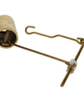 Trip Lever Drain Linkage Assembly For Standard Tub Drains Wire And Plunger Kit, Durable Replacement For Easy Install, Fits Most Tub Drains, Model G0097161, Not For Roman Tubs. Brass linkage kit with cylinder, wire, and plunger for tub drain repair.