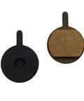 Rock Solid Semi Metallic Bicycle Brake Pads 1 Pair For Mechanical Disc Systems, showing black and organic friction material.