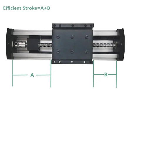 Beefy Ball Screw Actuator Workbench With Fully Enclosed Linear Rail Guide For CNC Slide Table From 100mm To 1000mm Stroke