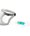 Hydrogen Inhaler Face Mask For Skin Health And Glow Up with durable PC material, shown with attached inhalation tube for oxygen therapy.