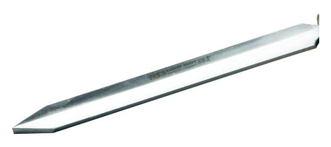 3/16 Inch High Speed Steel Parting Tool For Woodturning, Ash Handle With Brass Ferrule, Anti Bind Profile Reduces Heat Build Up