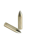 Wood Arrow Tips 74 Grain Field Points Glue On 12 Pack For 8mm Shafts Archery Practice Durable Steel Tips and two steel points