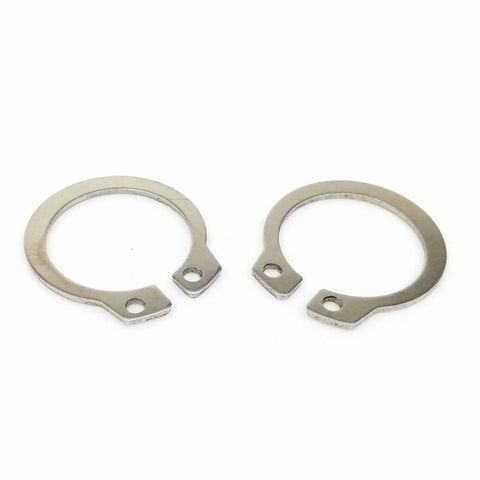 Stainless steel snap rings from 900-Piece All-In-One External Snap Ring Kit 5-20mm C Type Circlips Stainless Steel Black 65Mn GB894 Retaining Clips.