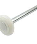 Quiet Nylon Garage Door Rollers 12 Pack With Four Inch Stem And Two Inch Wheel Thirteen Ball Sealed Bearing Replacement Wheels