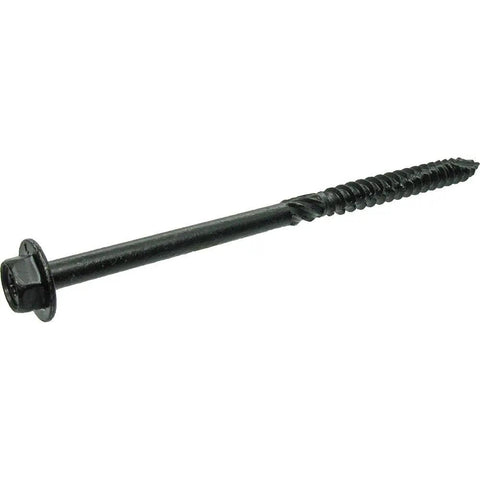 5/16 Inch By 6 Inch Heavy Duty Structural Screw with Dual Drive Power Hex and Washer Star Drive Head PrimeGuard Plus Coating