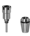 Heavy Duty 8mm 1/4 Inch 1/2 Inch Shank Engraving Rod Extension With ER Collets For Router Milling Machine High Carbon Steel collet and holder set.