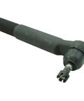Shop Grade Front Steering Tie Rod And Adjuster Kit Easy Swap For Dodge Ram 1500 2500 3500 4WD Trucks part, black metal, detailed view