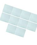 Top Pick 10 Pack Welding Lens Covers Fit Auto Darkening Helmets Heavy Gauge Polycarbonate shield sheets arranged in a grid.