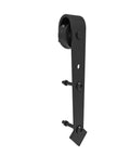 Sword style J shape hanger for Six Foot Heavy Duty Sliding Door Track Kit With Floor Guide For Interior And Exterior Use