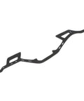 Axial SCX10 II Enduro Trail RC Frame Chassis Carbon Fiber Rails 1/10 LCG Upgrade Kit For Element DIY Builds, black rail.