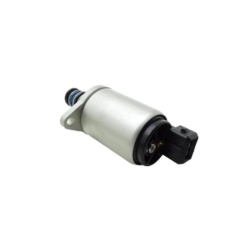 Heavy Duty 24V Hydraulic Proportional Solenoid Valve Straight Swap For Parker Commercial Trucks Part Numbers Tm58401 And 3768317 silver cylindrical body with black connector.