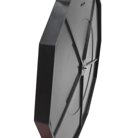 Hardcore Shop Approved 8 Inch Table Saw Blade Holder Wall Mount Rack showcasing a heavy duty steel design with a circular shape.
