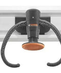 Advanced Bike Storage System V3 Claw for garages holds up to 50 lbs and tires up to 2.4 inches wide, mounted on wall.