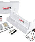 All In One 177 Caliber Air Rifle and Pistol Cleaning Kit With Collapsible Stand, Airgun Oil, Felt Wads, and Travel Case