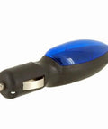 Gas Mileage Booster Plug For Any Car Or Truck From 1960 To Today Delivers Ten To Thirty Percent MPG Gain By Plugging Into Any 12 Volt Outlet Works On Gas And Diesel Engines For Instant Fuel Economy Upgrade, compact device with black and blue casing