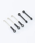 Replacement Landing Gear Propeller Main Gear Pull Rod Tail Assembly RC Parts Combo for WLtoys XK K110 K110S, pull rods visible.