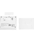 Back view of Four Zone Wireless Panel Remote Battery Powered No Wiring Setup With Magnetic Holder for FUT035W Plus MiLight Series