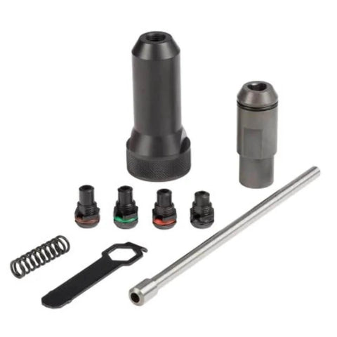 M18 Fuel Quarter Inch Lockbolt To Blind Rivet Tool Converter with adapters and accessories, model 491626661R for cordless riveting