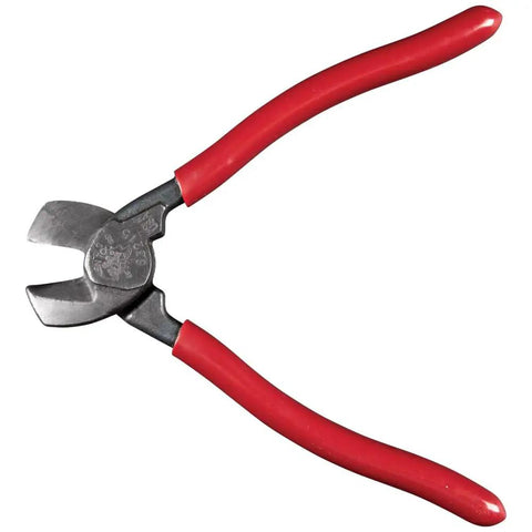 Sleek Six Point Five Inch Compact Cable Cutter Featuring High Leverage Action For Hella Easy Aluminum And Copper Wire Snipping With Zero Mechanical Hassle And Top Shelf American Forged Steel, viewed from above.