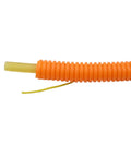 Spiral Wrap Cable Tube 7.5mm To 25mm 5M PP Insulated Split Wire Loom Protection Sleeve For Auto Wiring Harness Threading Orange Open