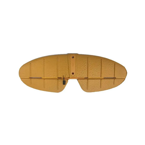 Front Landing Gear, Propellers, Motors, And ESC DIY Spare Parts Kit For J3-CUB RC Plane, horizontal yellow tail wing piece