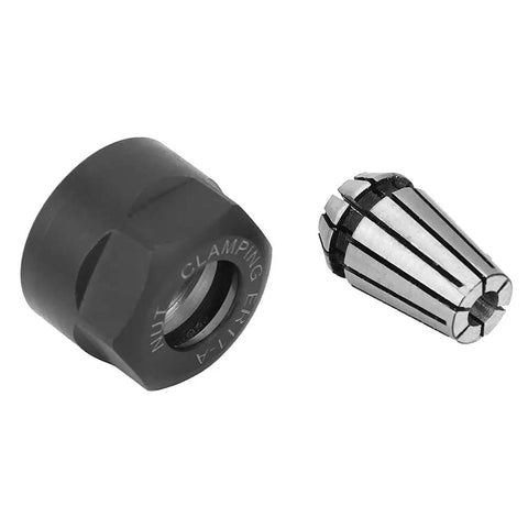 Get That Er11 Chuck Collets Clamping Nuts Lathe Parts For Your Cnc Milling And Engraving Machine With 3 Point One Seven Five mm high hardness clamping nut and collet.