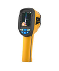 Portable Handheld Infrared Thermal Imager With Laser Pointer, 160 By 120 IR Resolution, 25 Hz Refresh Rate, 2.8 Inch Screen visible