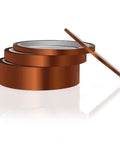 High Temp Polyimide Tape 4 Pack Set With Silicone Adhesive 1/8 Inch 1/4 Inch 1/2 Inch 1 Inch showcased in three rolls